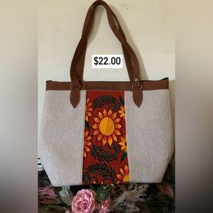 Guatemala Brown and Cream Women's Bag